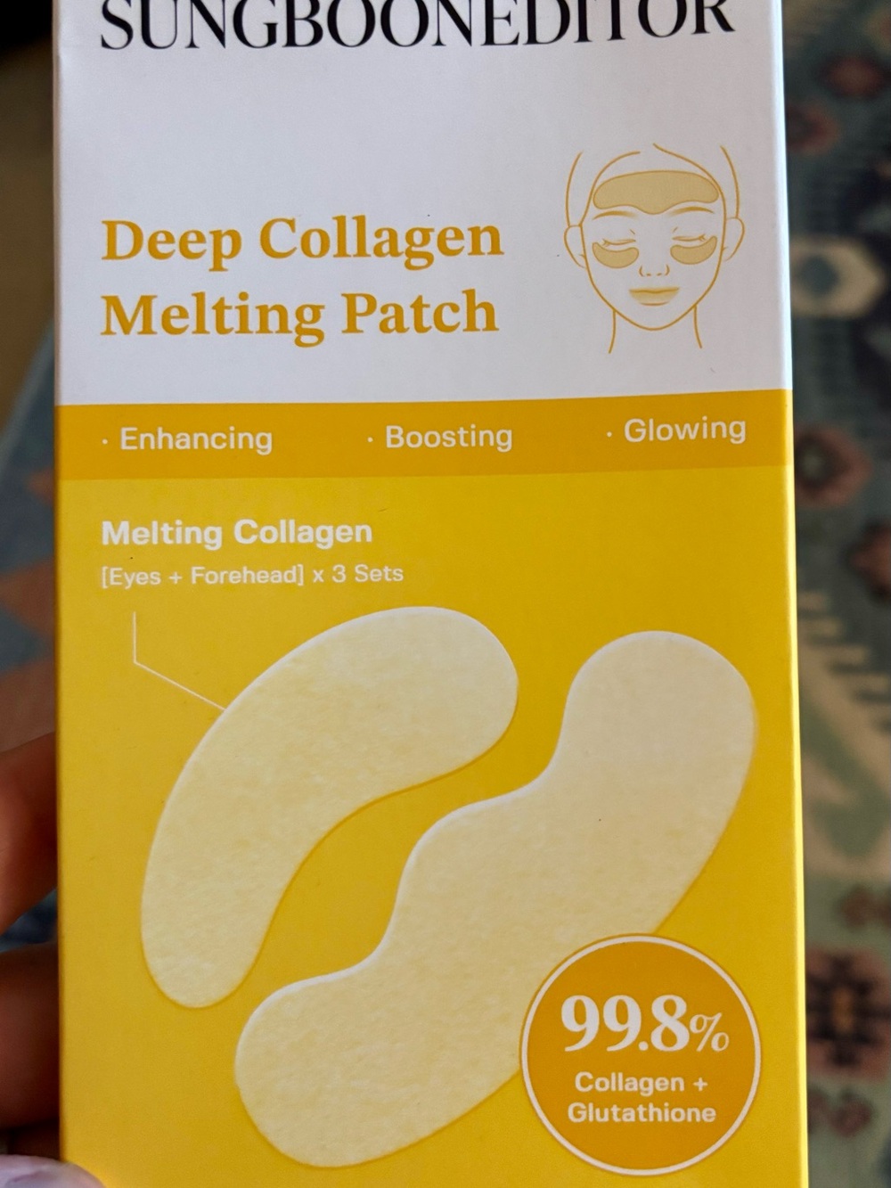 SungboonEditor Deep Collagen Melting Patch - Yellow